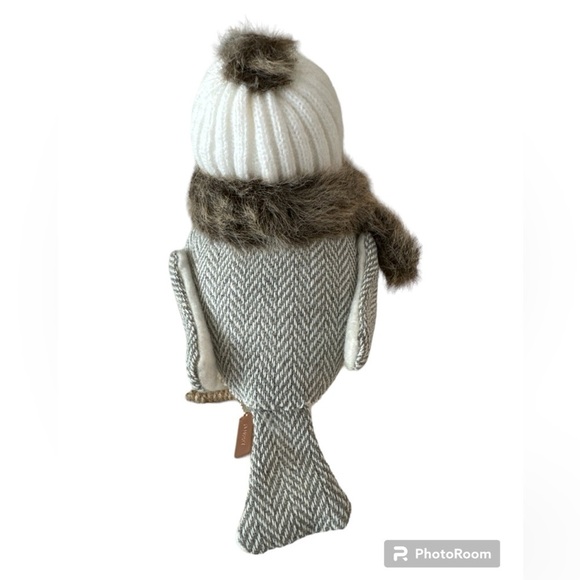 Target 2016 Flurry Felt Brown and Cream Featherly Friends Wondershop Winter Bird - Picture 3 of 7